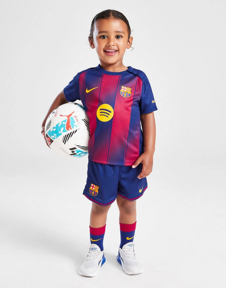 25/26 FC Barcelona Home Kids Football Jersey