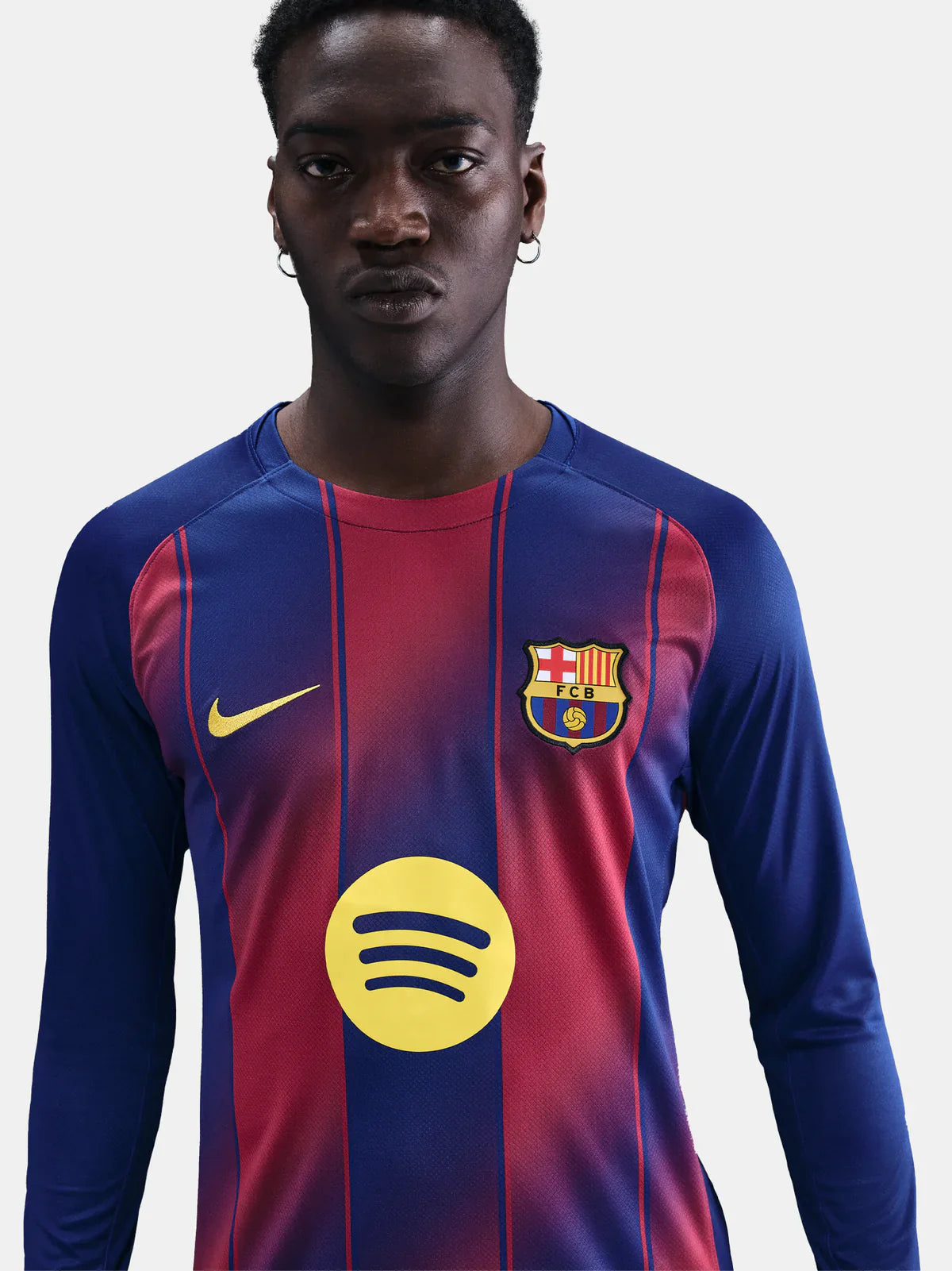 2025/26 FC Barcelona Long Sleeve Home Football Jersey