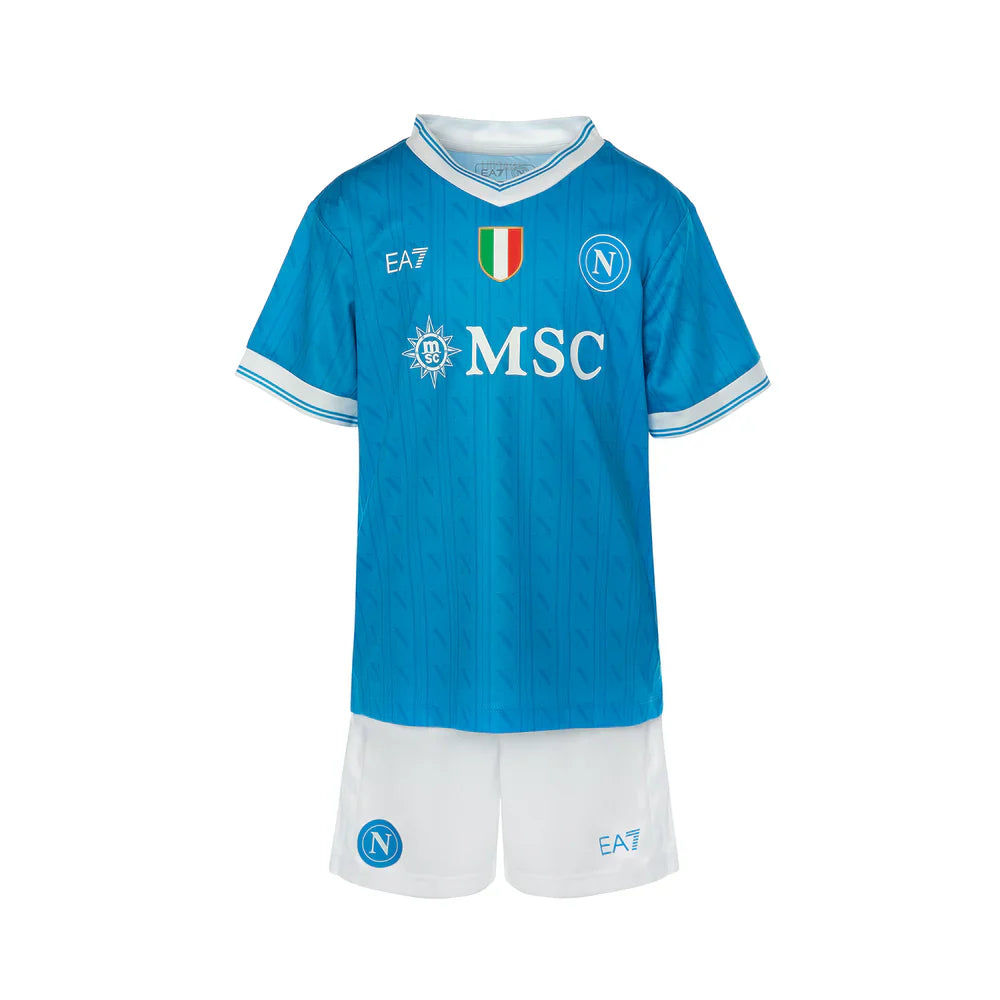 2025-26 Napoli Thuis Kids Voetbalshirt