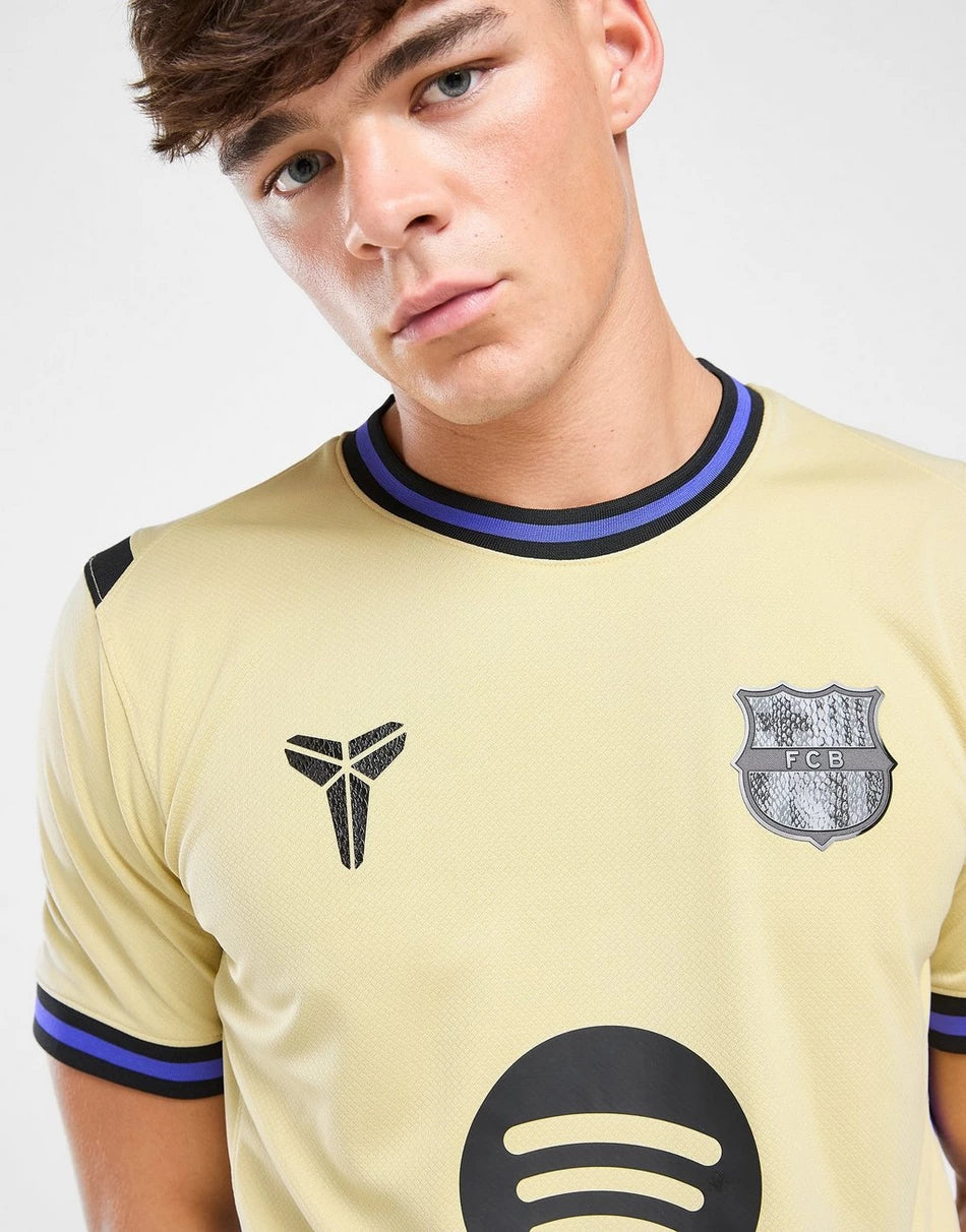25-26 FC Barcelona x Kobe Bryant Away Football Jersey