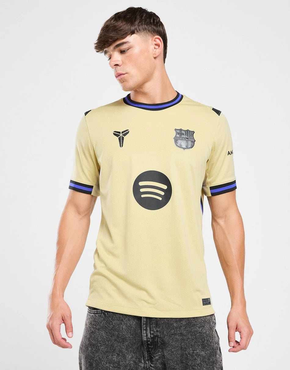 25-26 FC Barcelona x Kobe Bryant Away Football Jersey