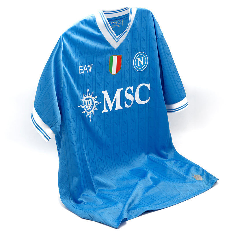 Camiseta de fútbol local del Napoli 25/26 - Versión de jugador