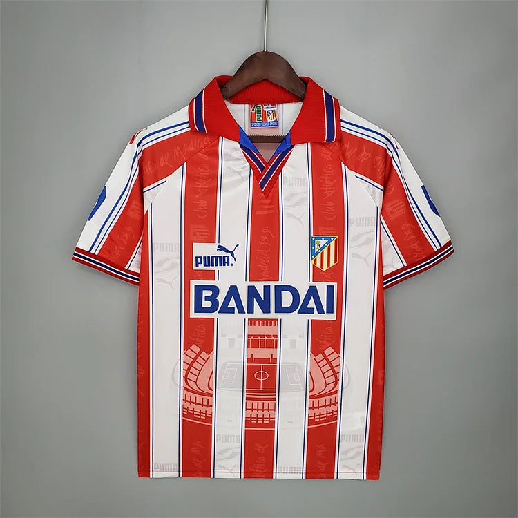 Maglia Retro Casa Athletico Madrid 1996-1997