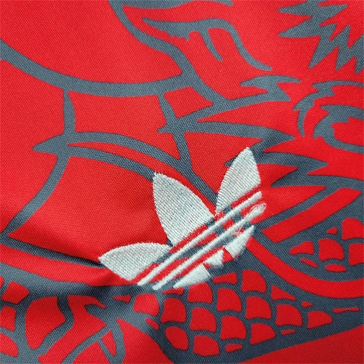 2024-2025 Real Madrid Drachen Sonderedition Trikot - Rot