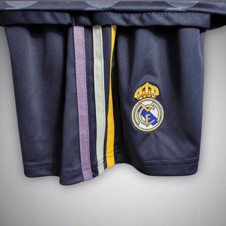 23-24 Real Madrid Kinder Voetbalshirt - Uitwedstrijd