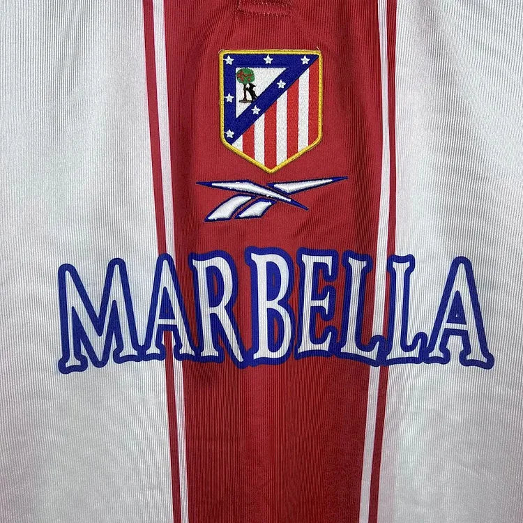 1999-2000 Athletico Madrid Retro Heimtrikot