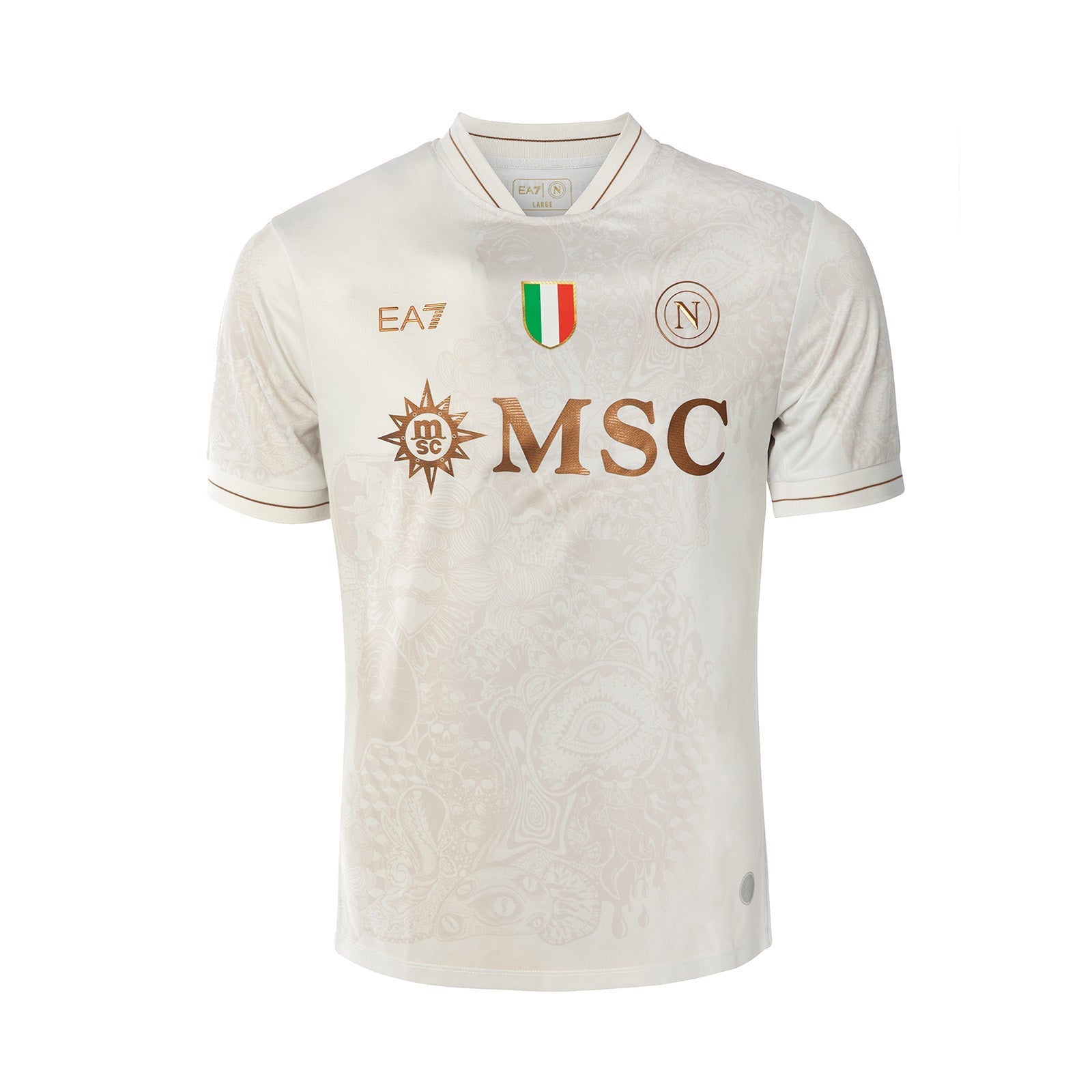 Camiseta de fútbol visitante del Napoli 25/26