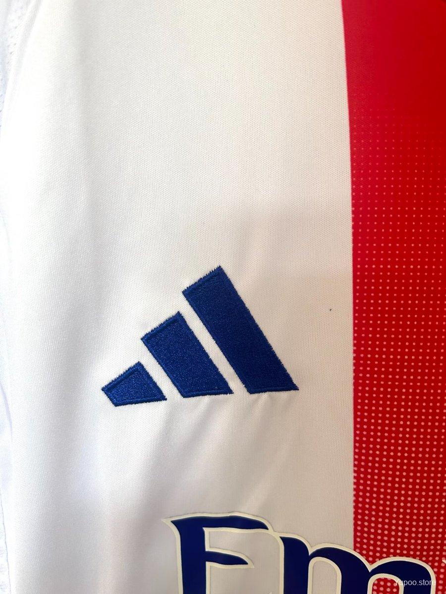 2024/25 Olympique Lyonnais Lyon Thuis Voetbalshirt