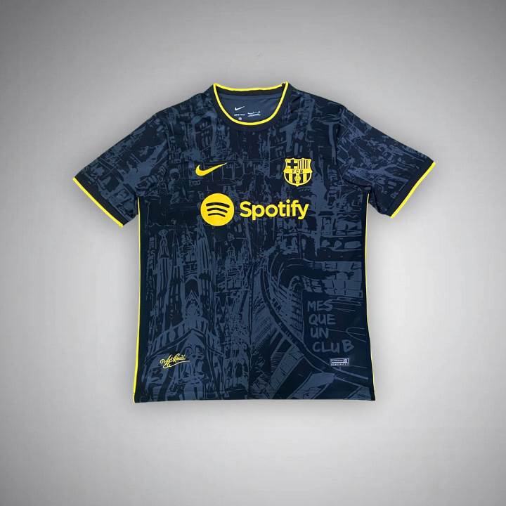 Maglia da calcio FC Barcelona 24-25 - Mappa della città