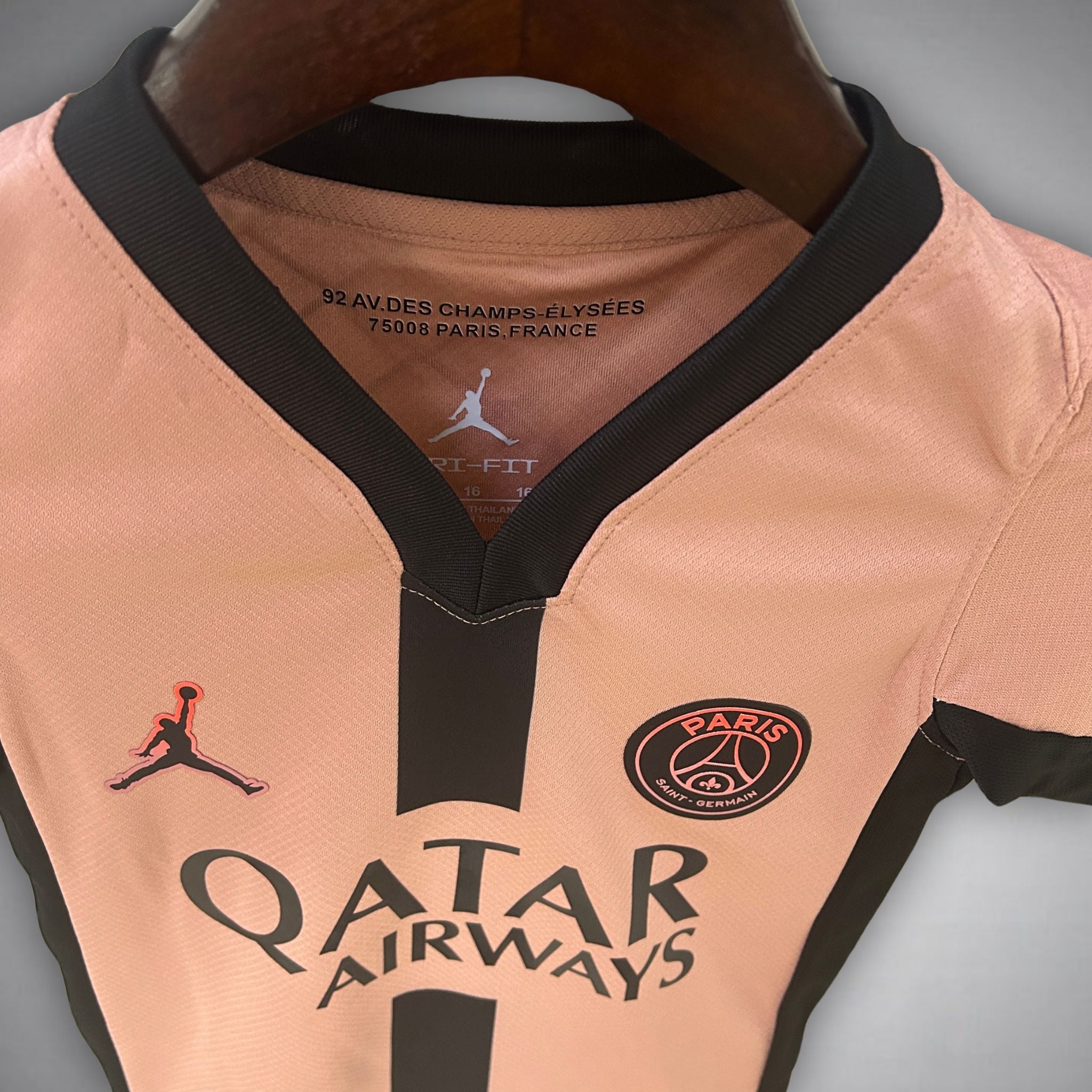 24/25 PSG Paris Saint Germain Terza Maglia da Calcio per Bambini
