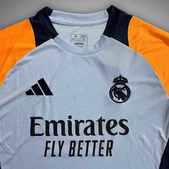 Maglia da calcio Real Madrid 24-25 pre-partita