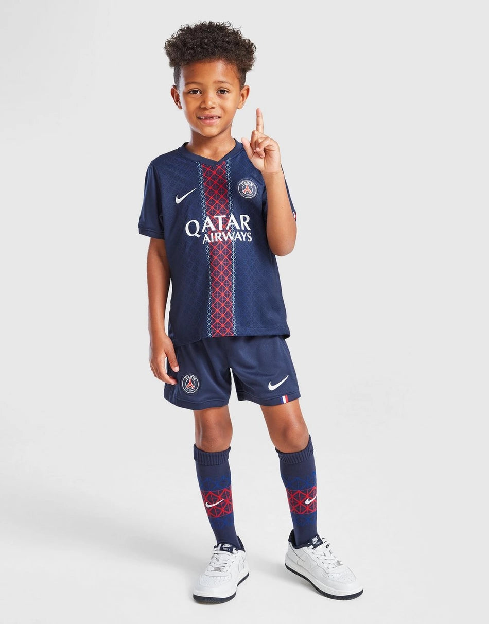25/26 PSG Paris Saint Germain Maglia da Calcio Casa per Bambini