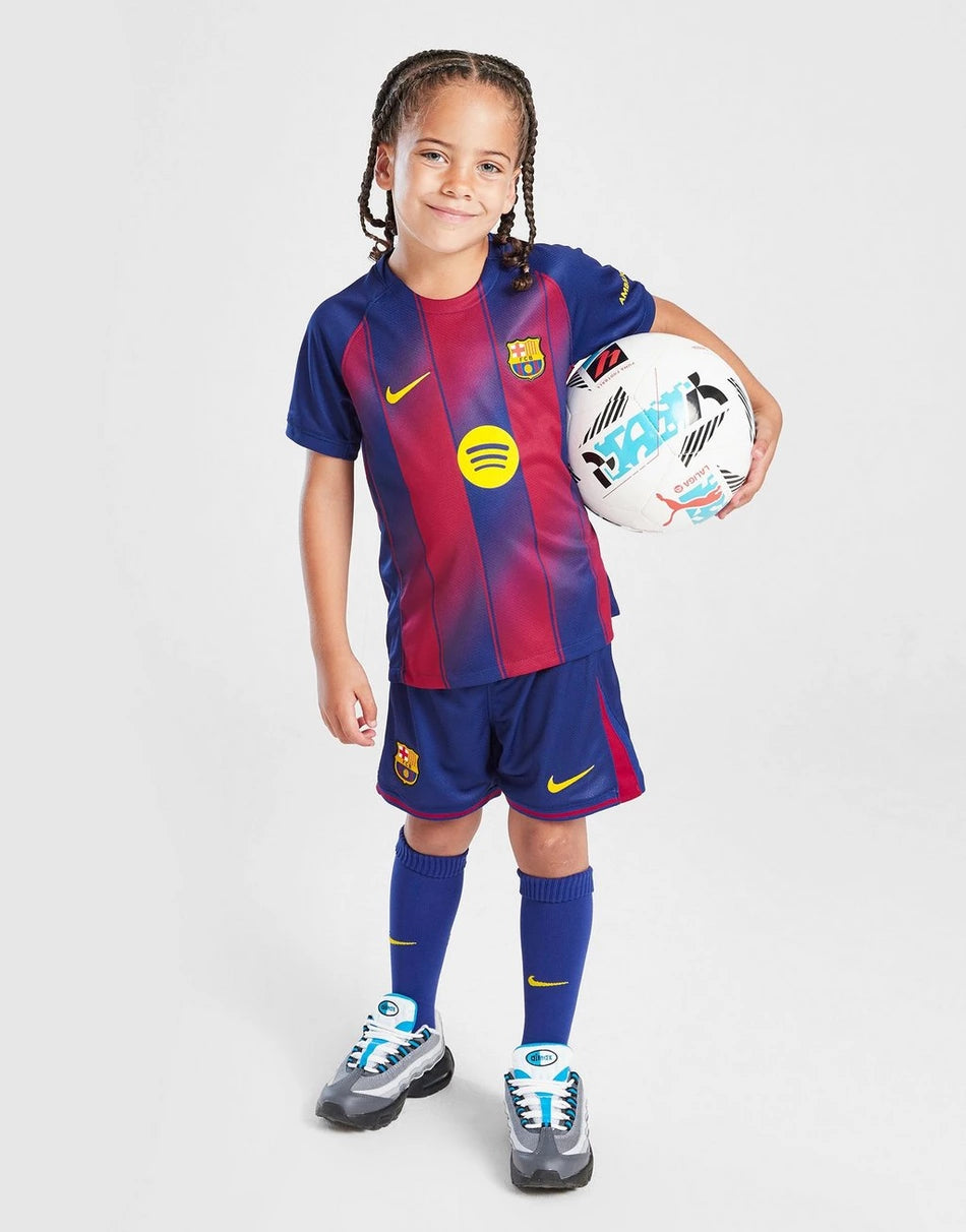 Maglia da calcio per bambini FC Barcelona Home 25/26
