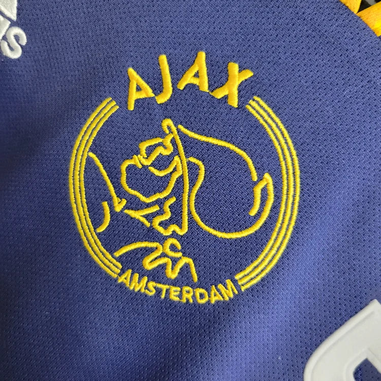 Ajax 2000-2001 Maglia Away Retrò