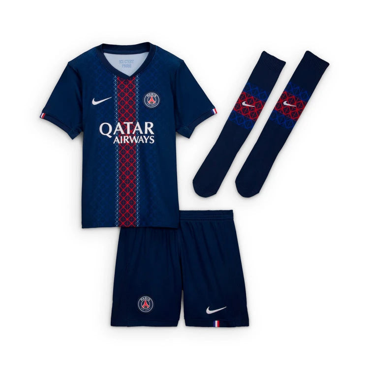 25/26 PSG Paris Saint Germain Maglia da Calcio Casa per Bambini