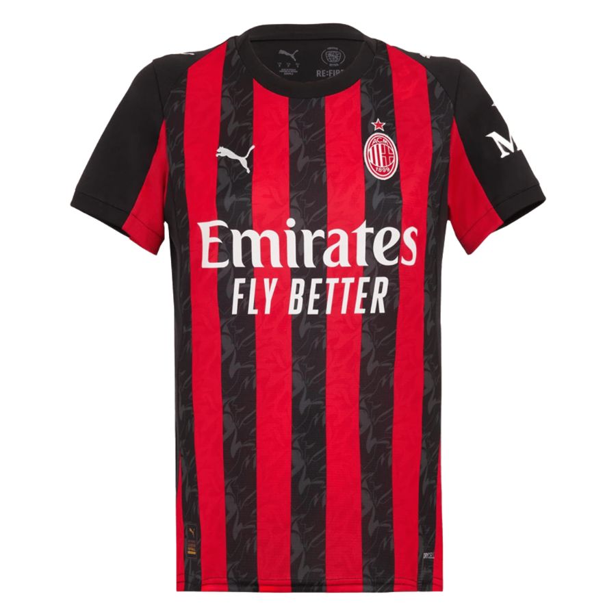 Maillot domicile AC Milan 25/26 pour enfant