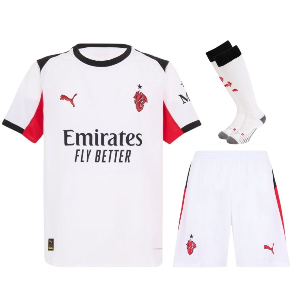 Maillot extérieur AC Milan 25/26 pour enfant