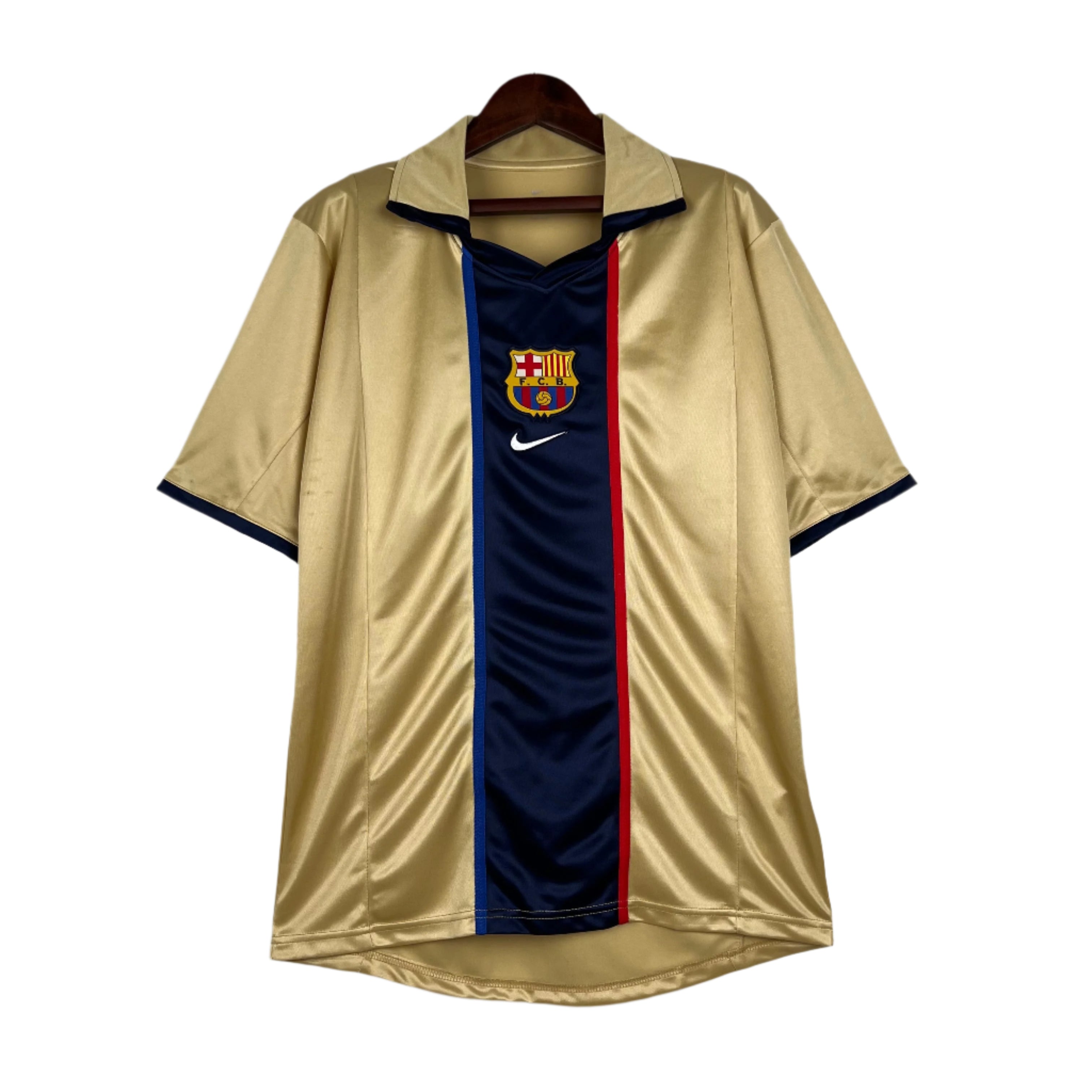 Maglia da calcio retrò away Barcellona 2002 2003
