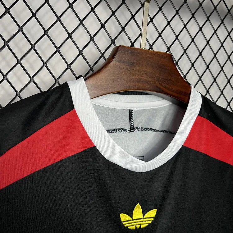 Germania 2024 Euro Retrò Nero Speciale Maglia