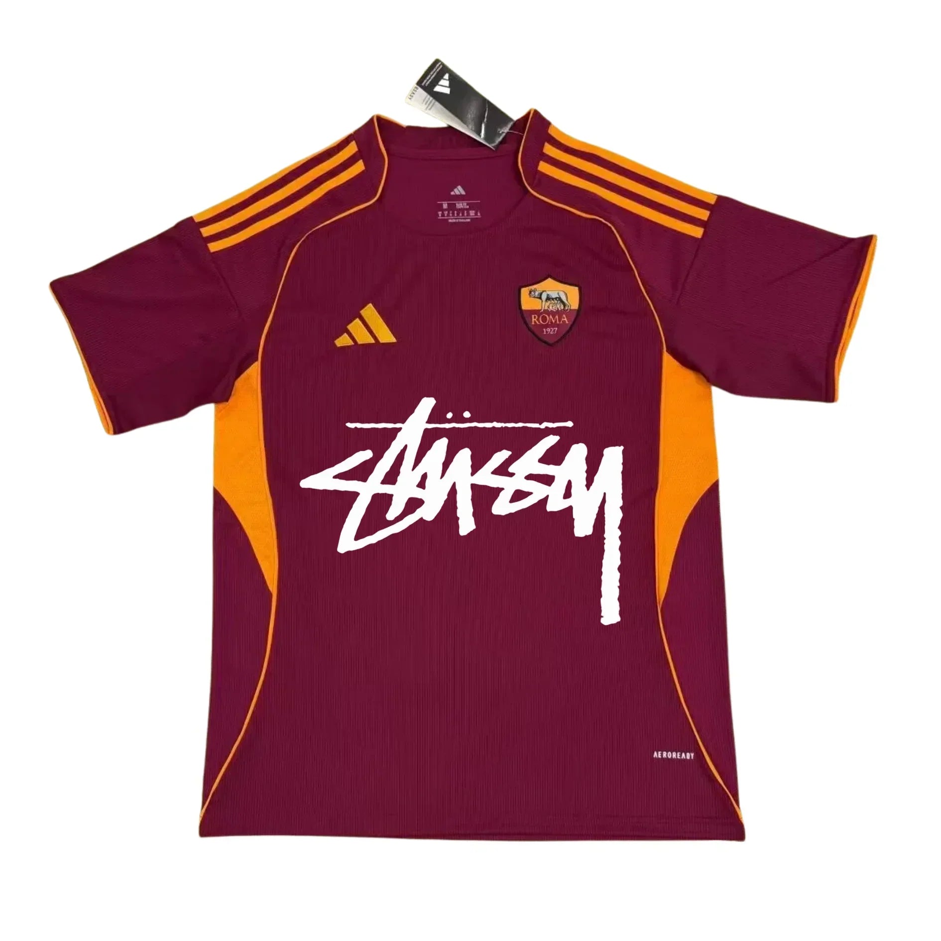 Maillot domicile Stussy 2026 de l'AS Roma - Édition limitée