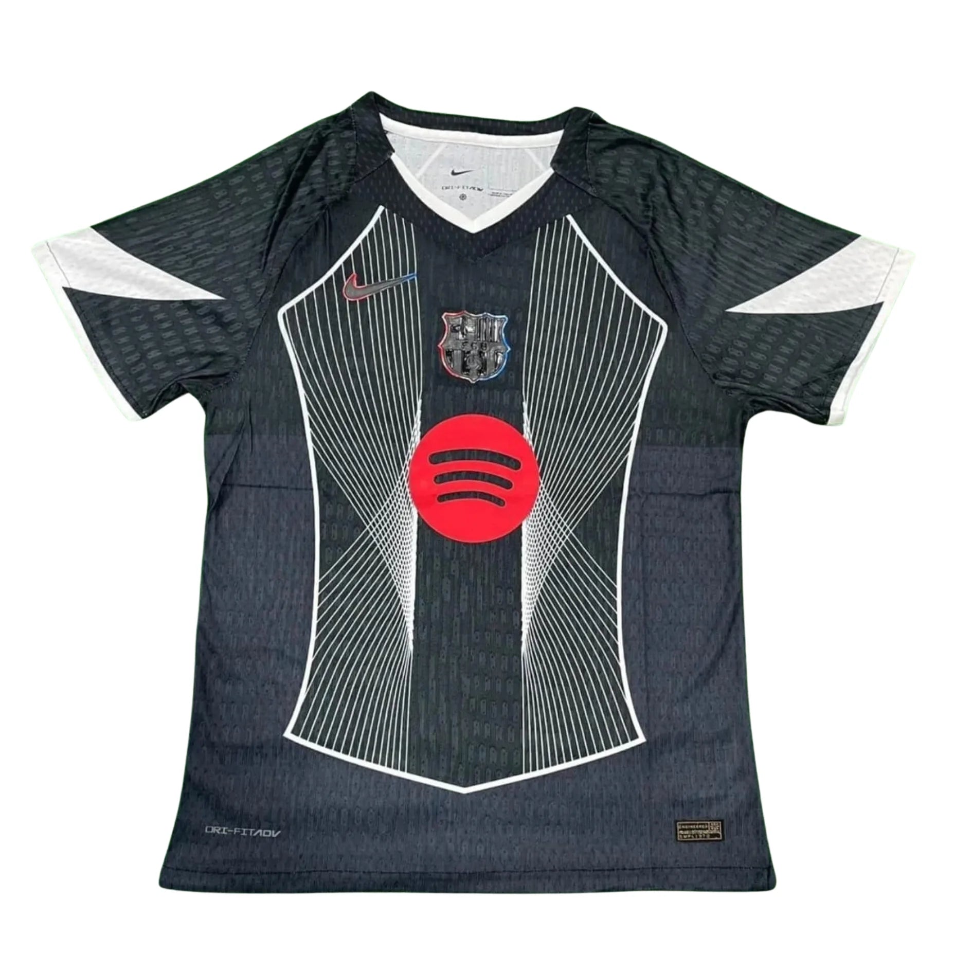 25/26 FC Barcelona Zwart Donkerte Voetbalshirt - Spelerversie
