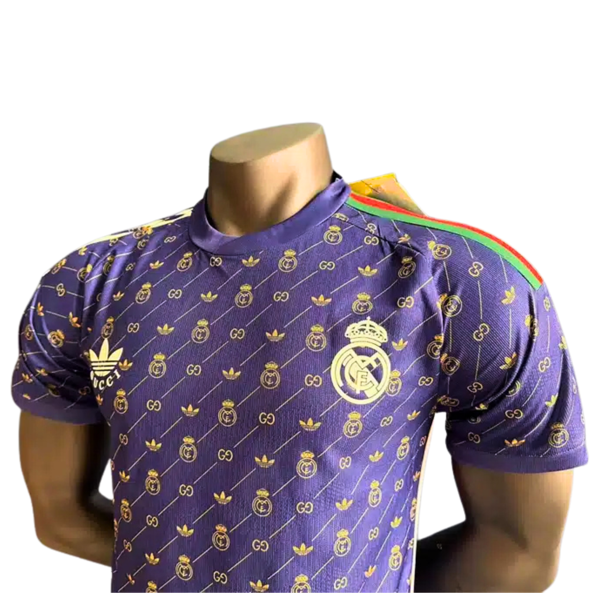 Gucci lila Real Madrid Fußballtrikot
