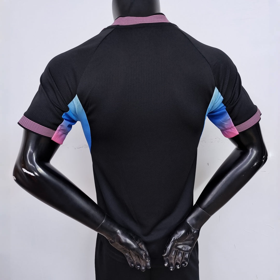 2024-2025 Algerije Concept Zwart Shirt