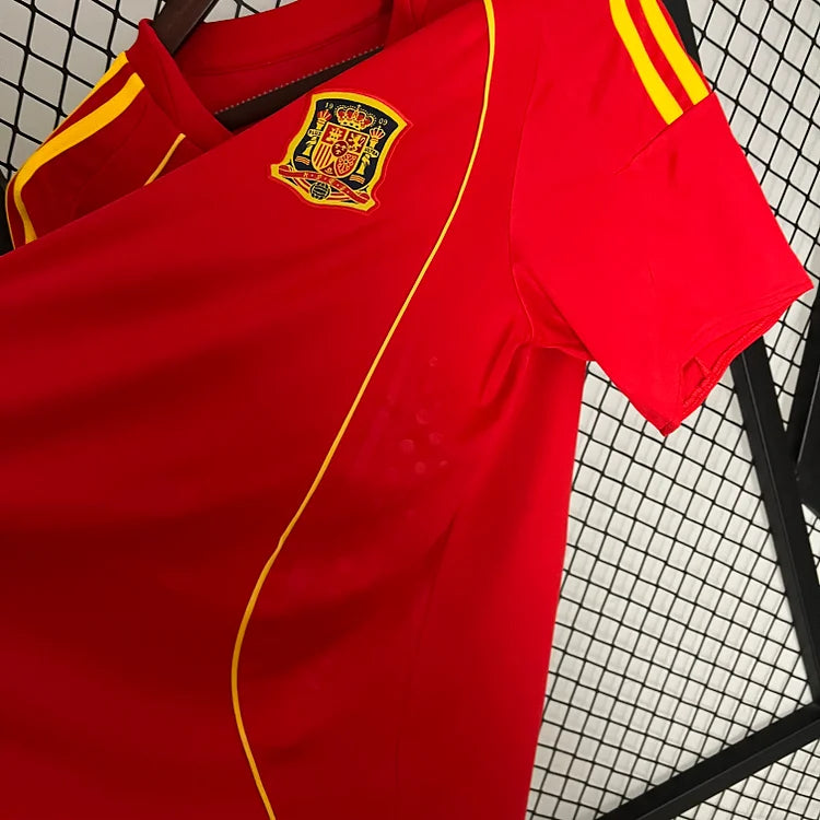 2008 Spanje Euro Retro Thuisshirt