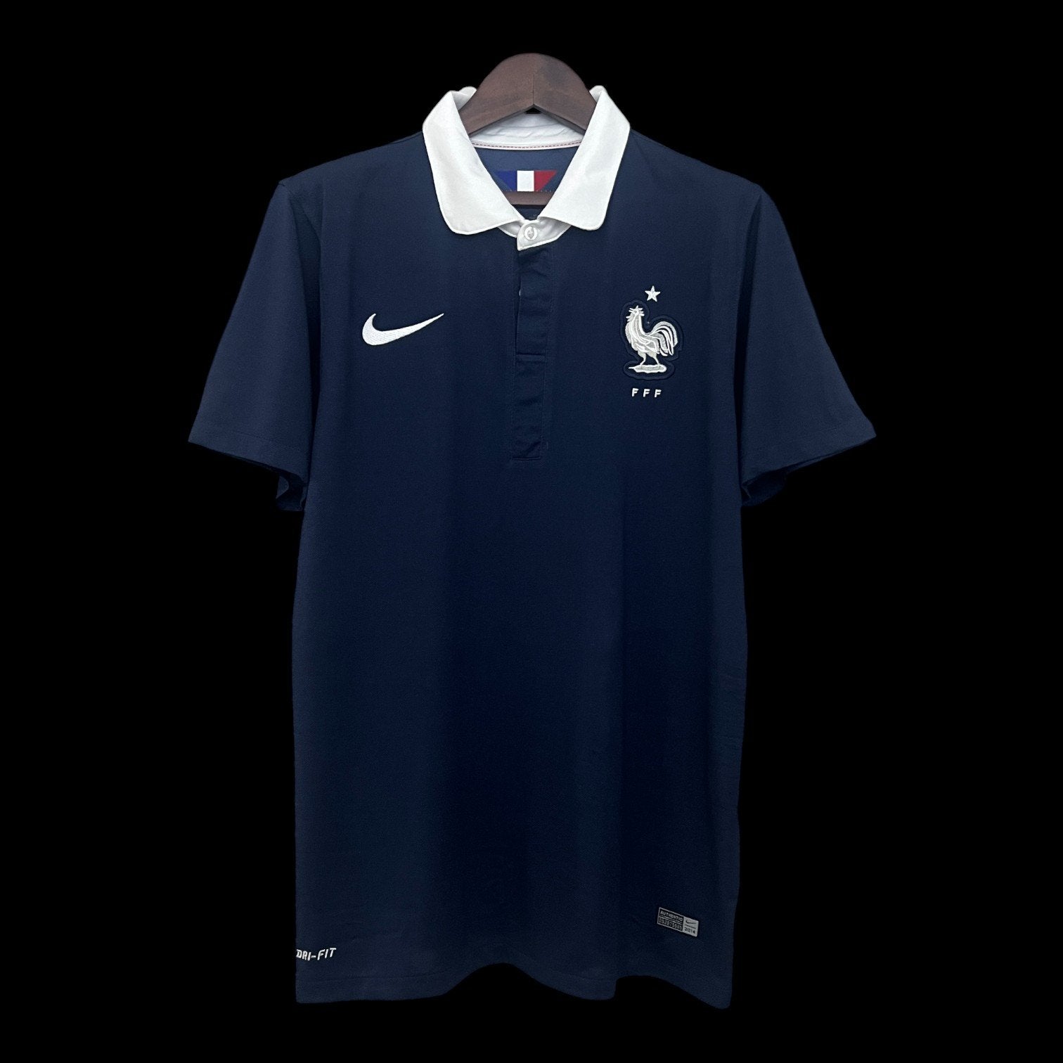 2014 Francia Retrò Maglia Casa