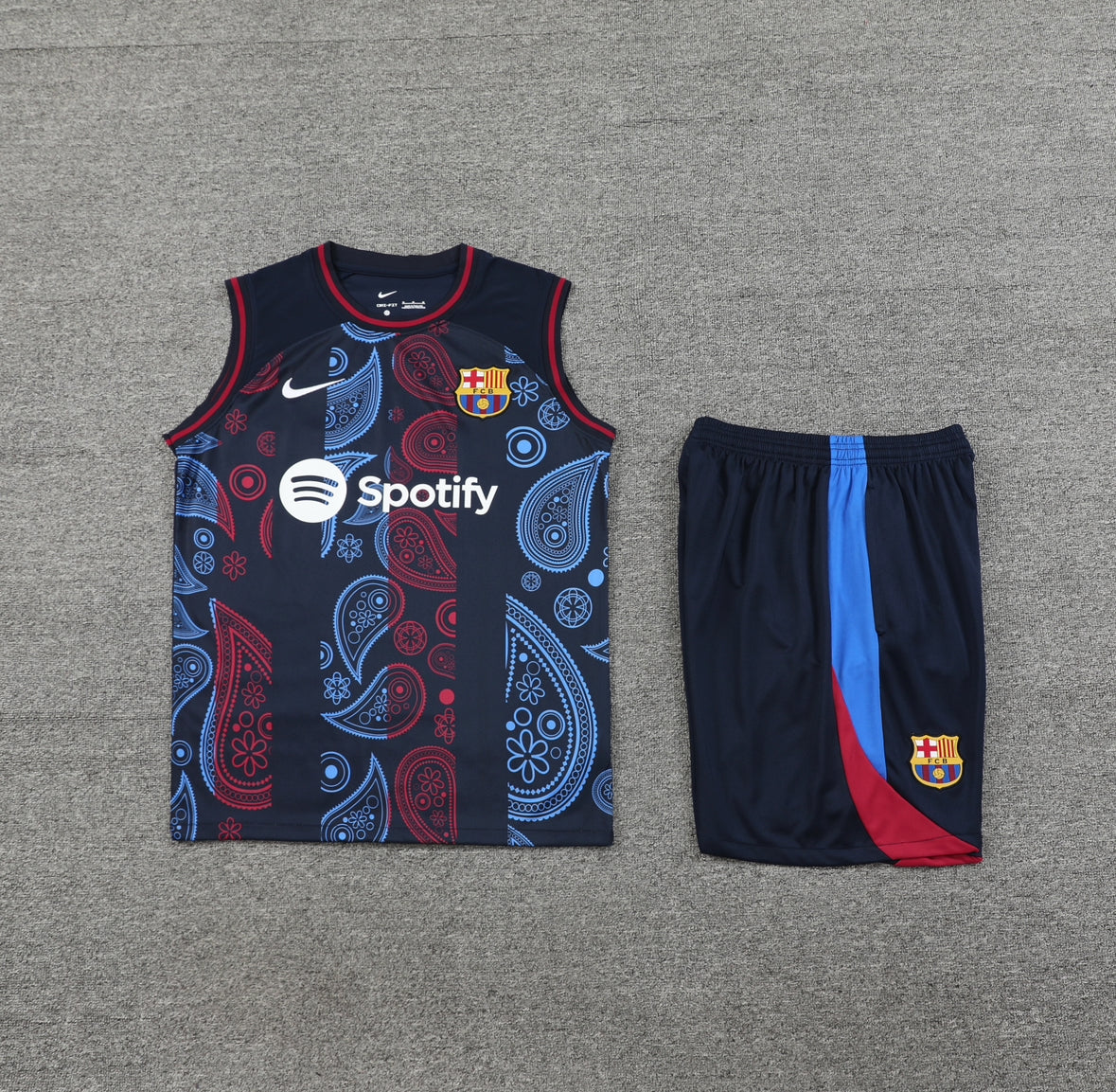 Set Allenamento Senza Maniche Barcellona 24-25