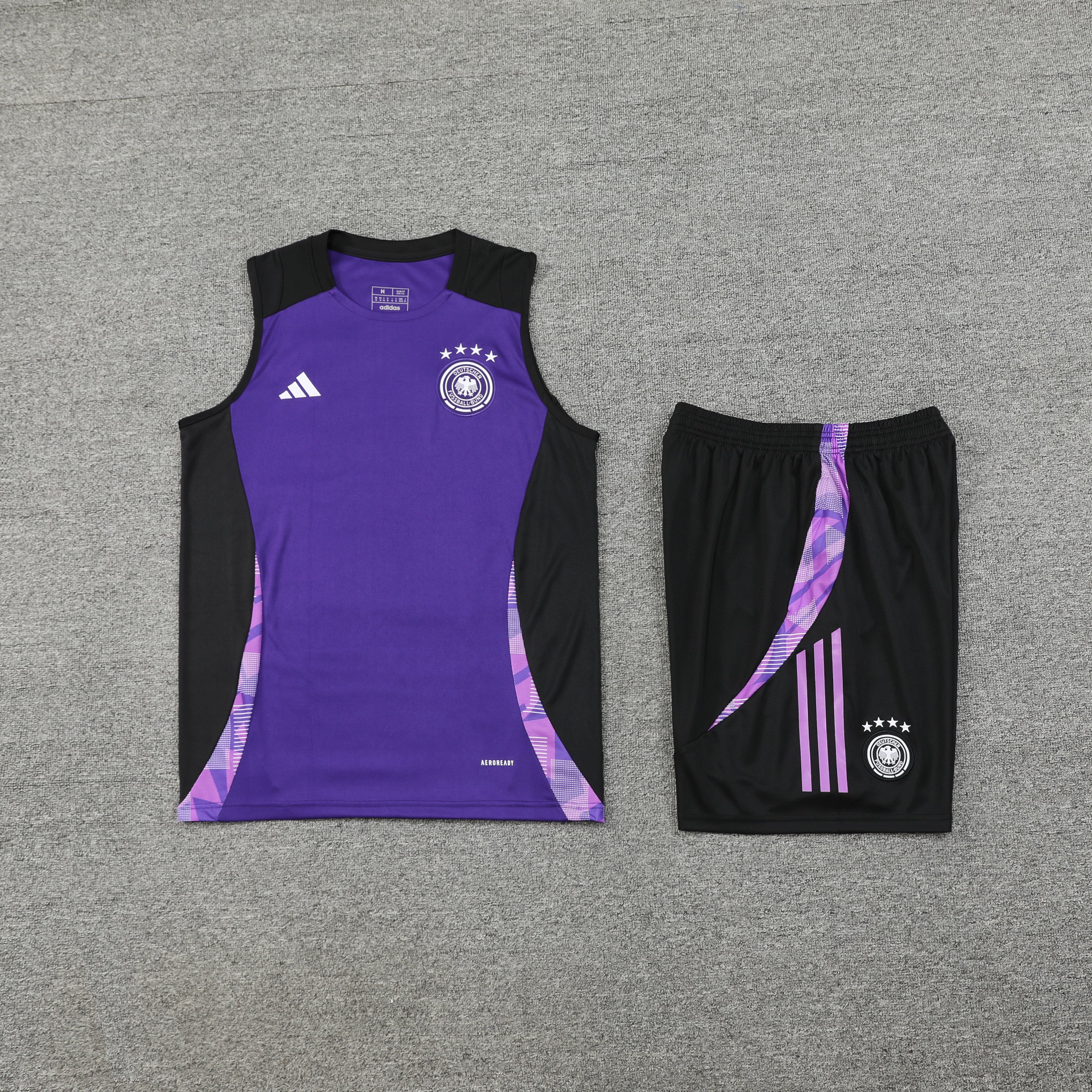 Germania 2024-2025 Maglia da allenamento senza maniche viola