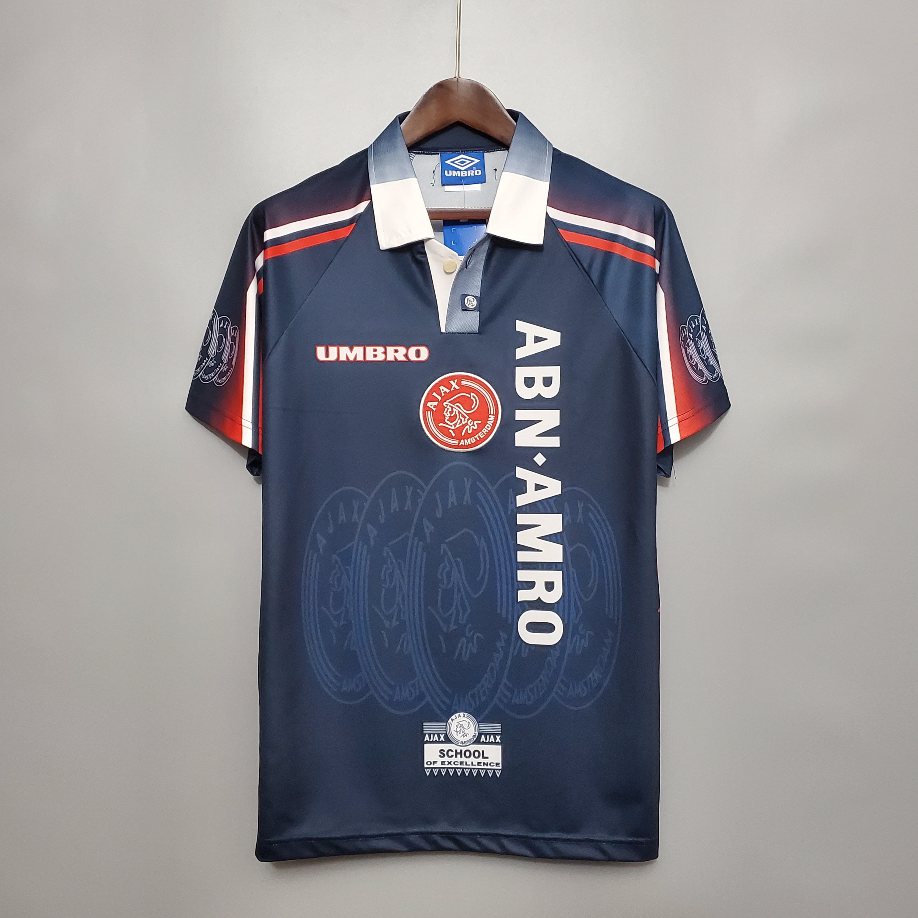 Ajax 1997-1998 Maglia Retro Away Amsterdam