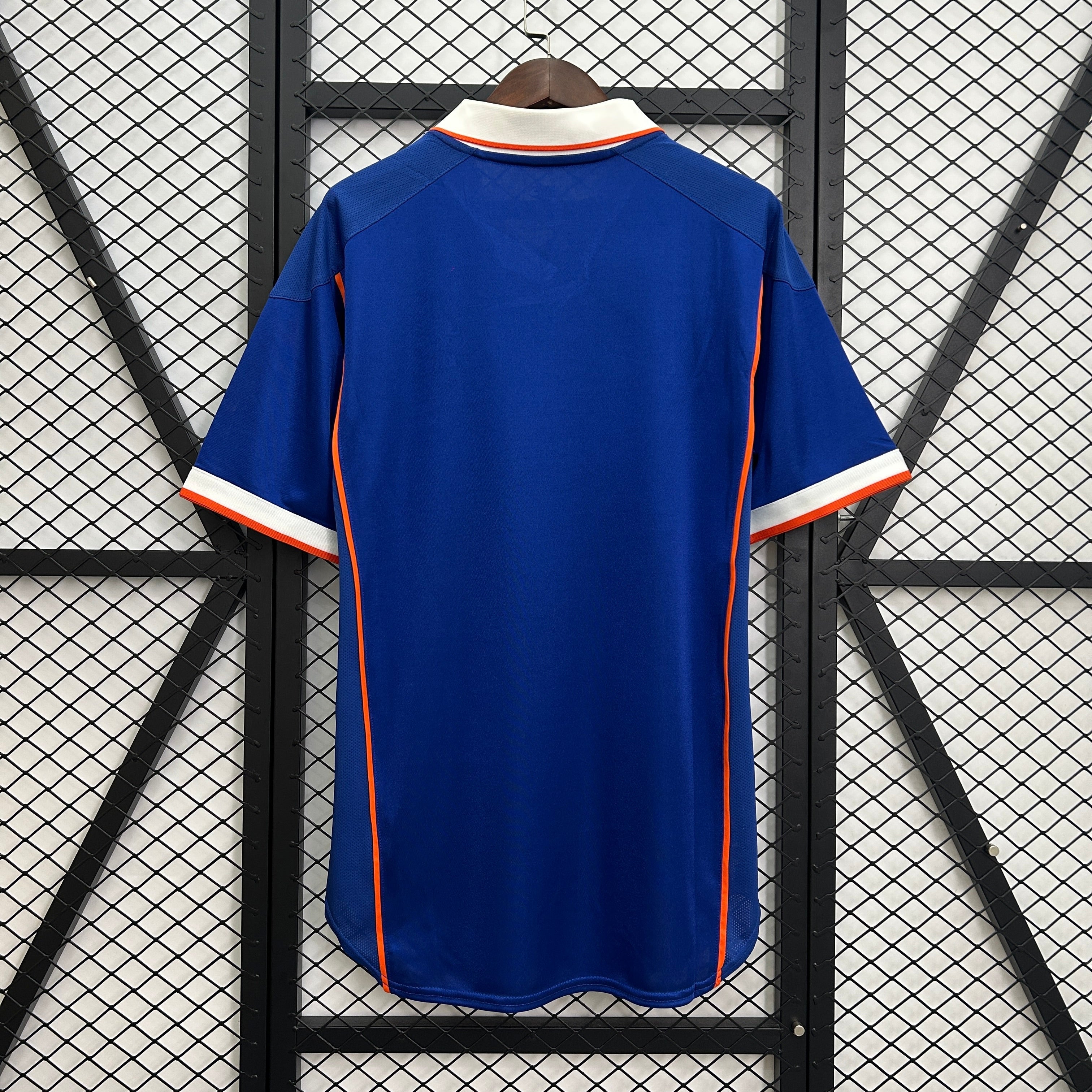 Olanda 1998 Maglia Away Retrò Blu