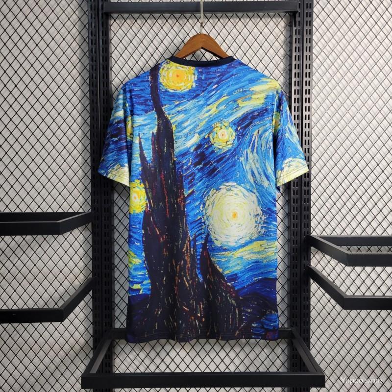 Ajax 2023 Van Gogh Notte Stellata Edizione Limitata Maglia