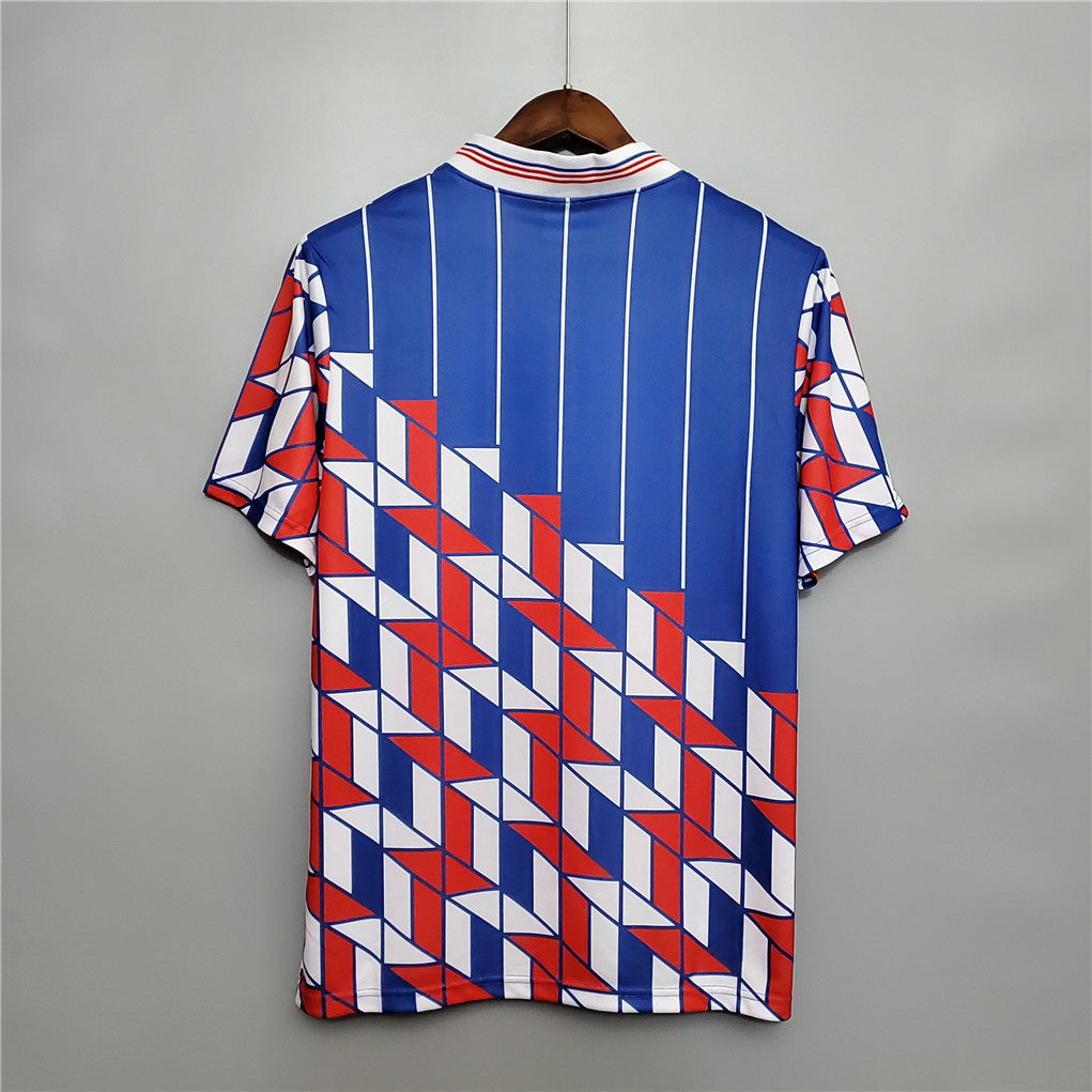 Ajax 1989-1990 Amsterdam Maglia Retro Trasferta