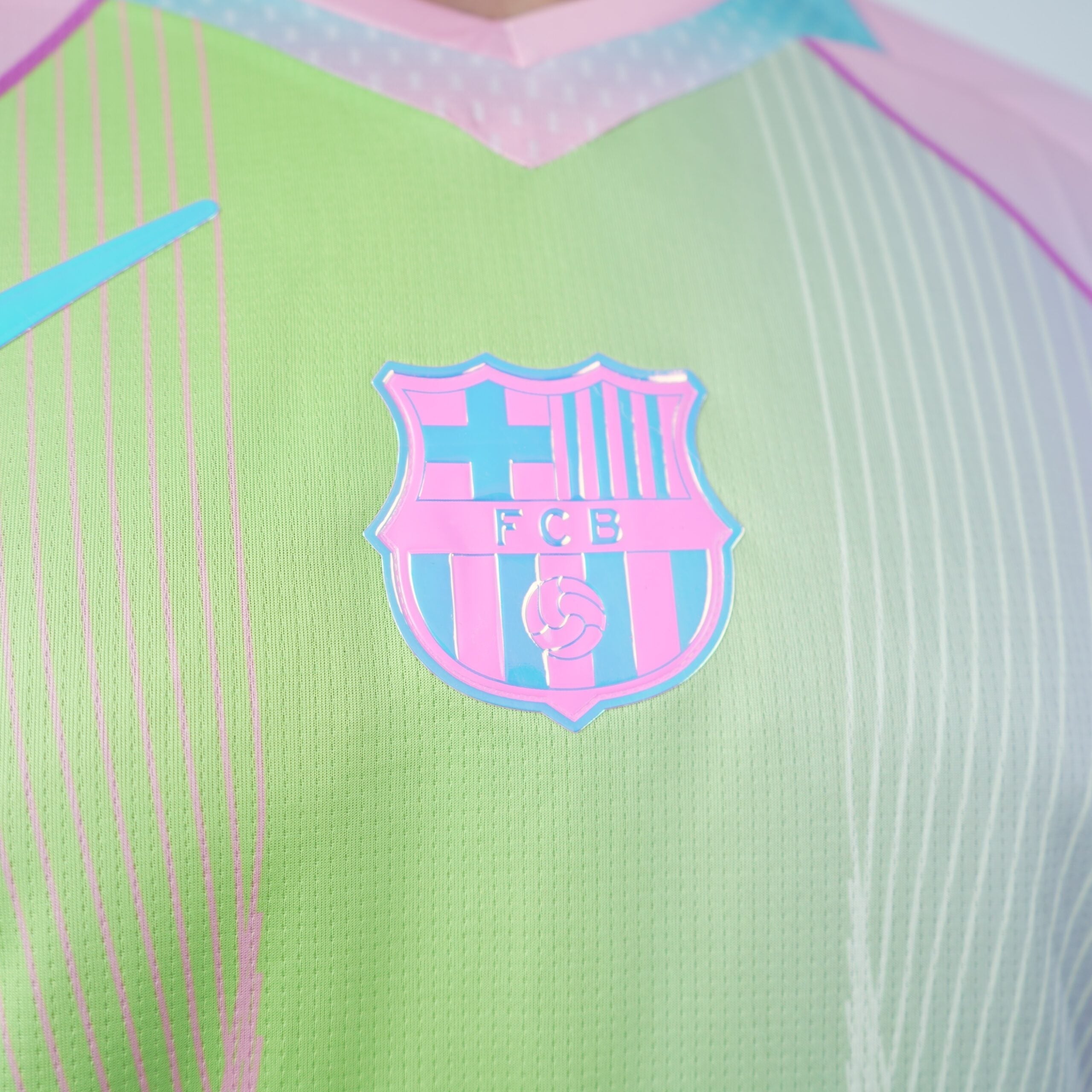 Camiseta de fútbol del FC Barcelona Green Dream 25/26 (versión para el jugador)