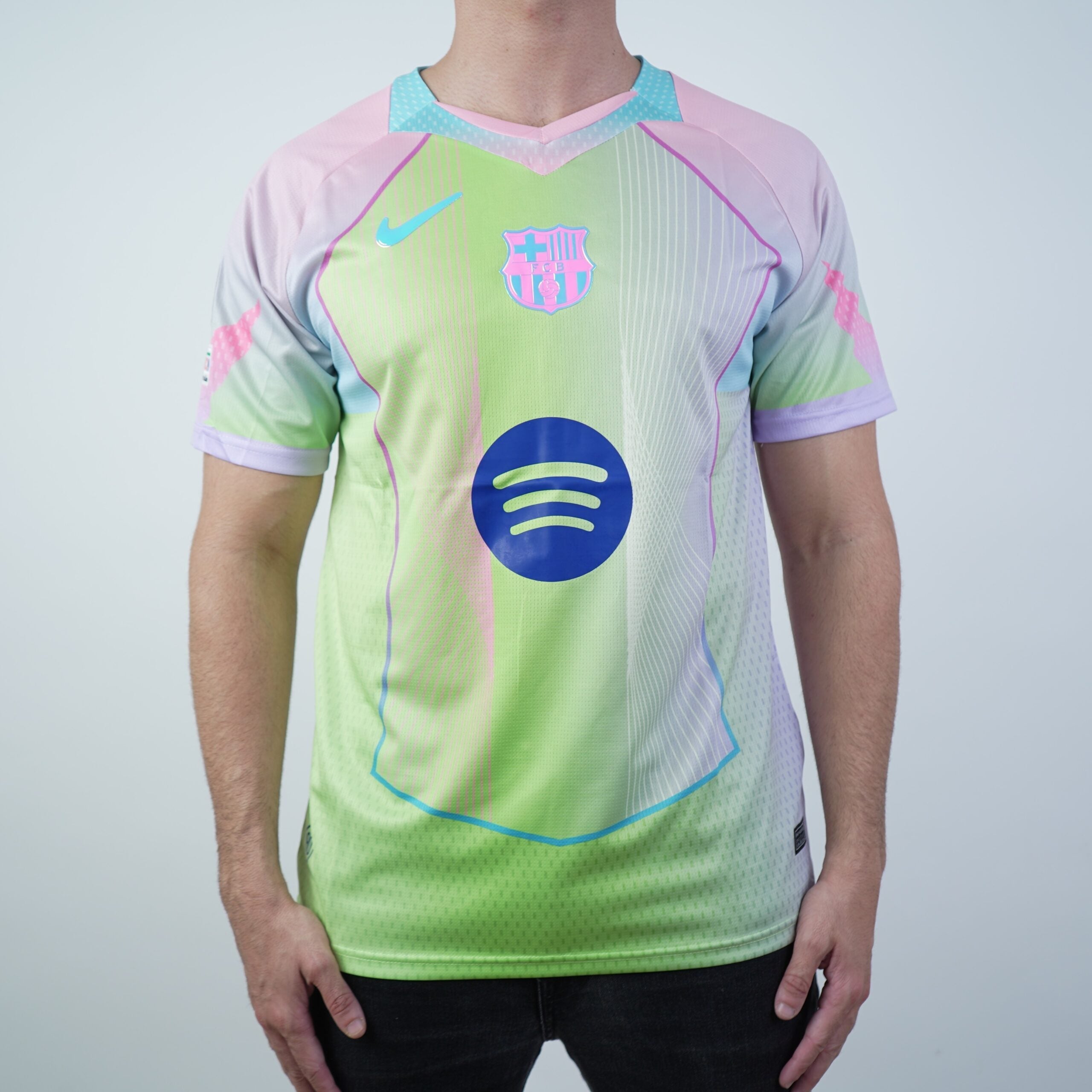 Camiseta de fútbol del FC Barcelona Green Dream 25/26 (versión para el jugador)