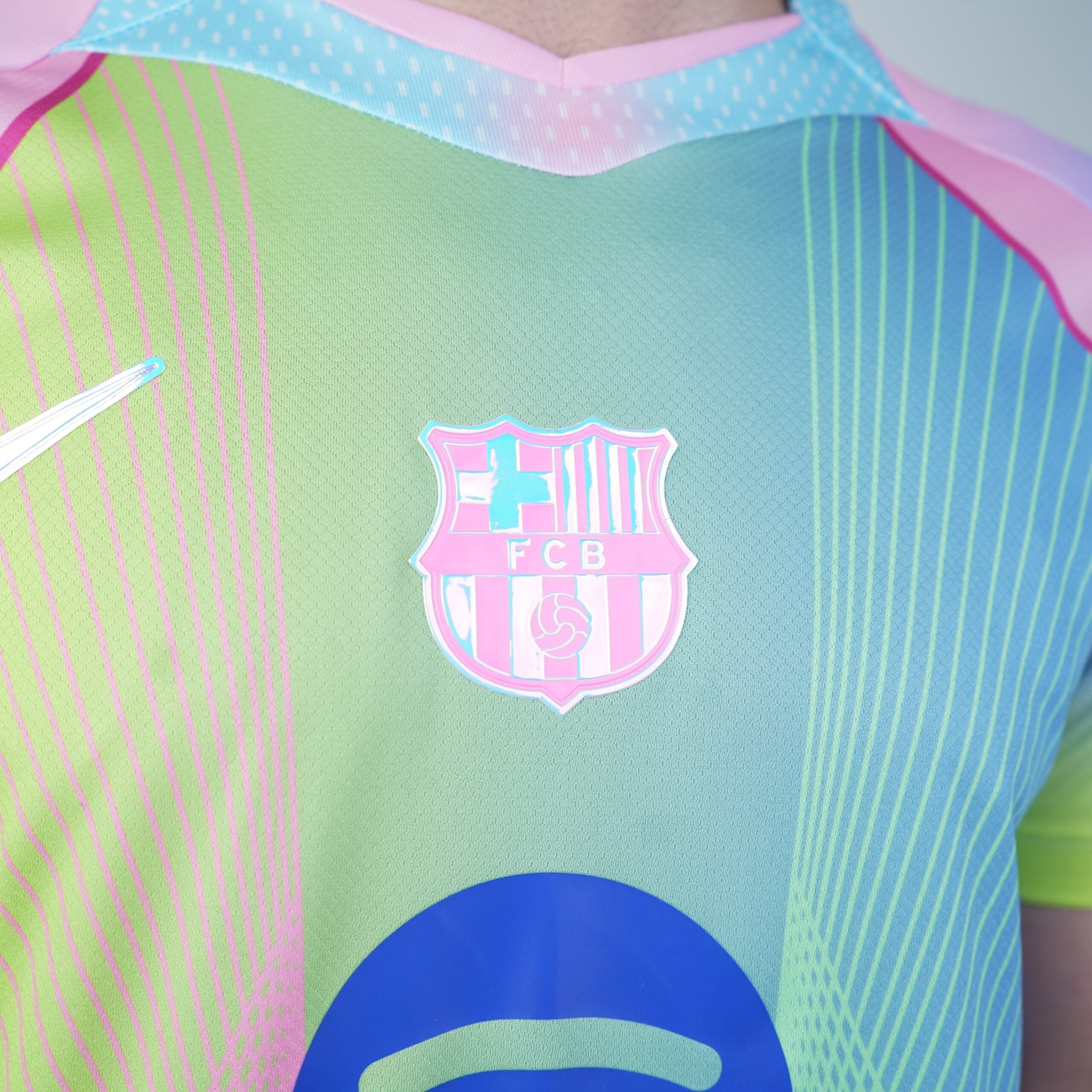 Camiseta de fútbol Vortex del FC Barcelona 25/26 (versión para el jugador)