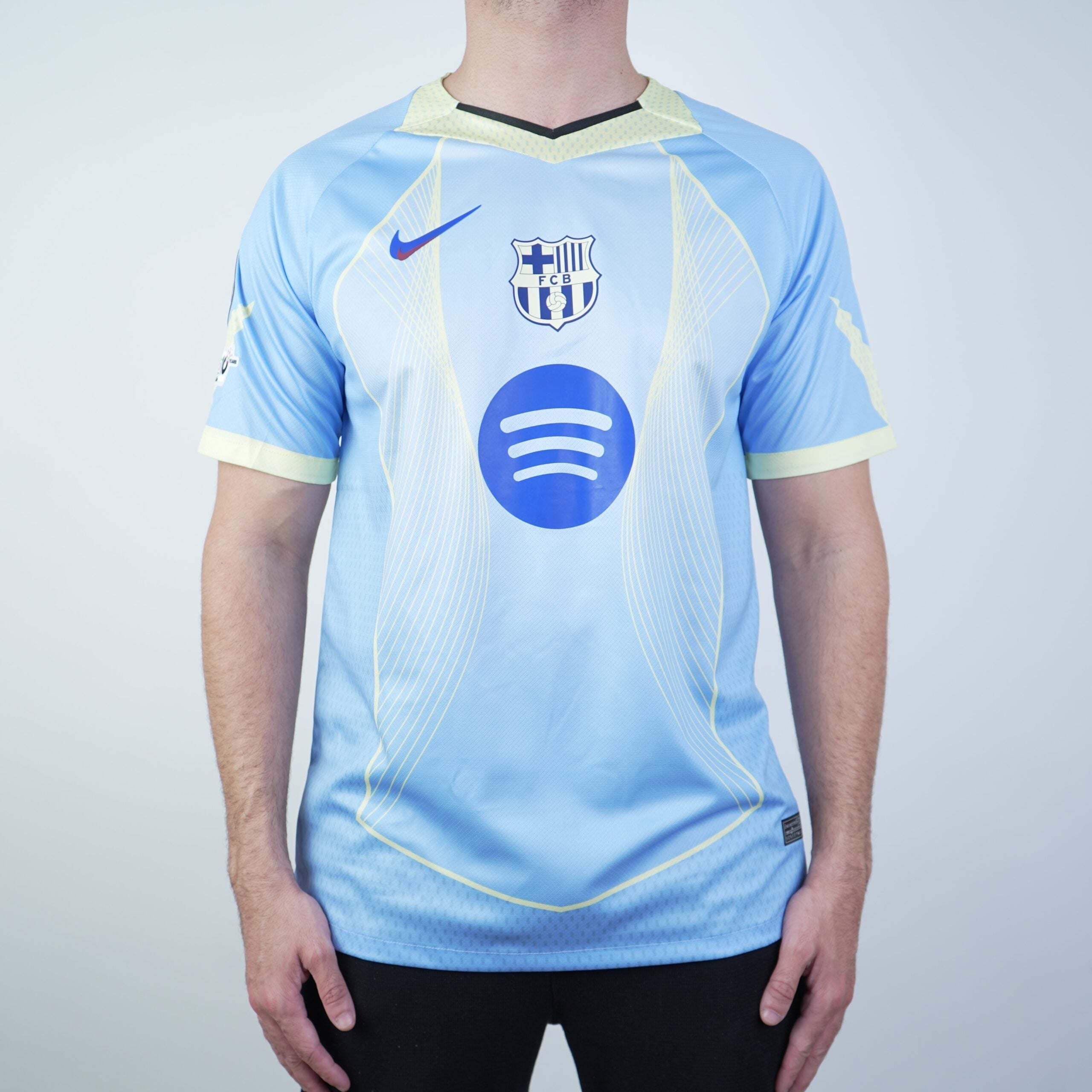 25/26 FC Barcelona Kalm Zee Voetbalshirt - Spelerversie