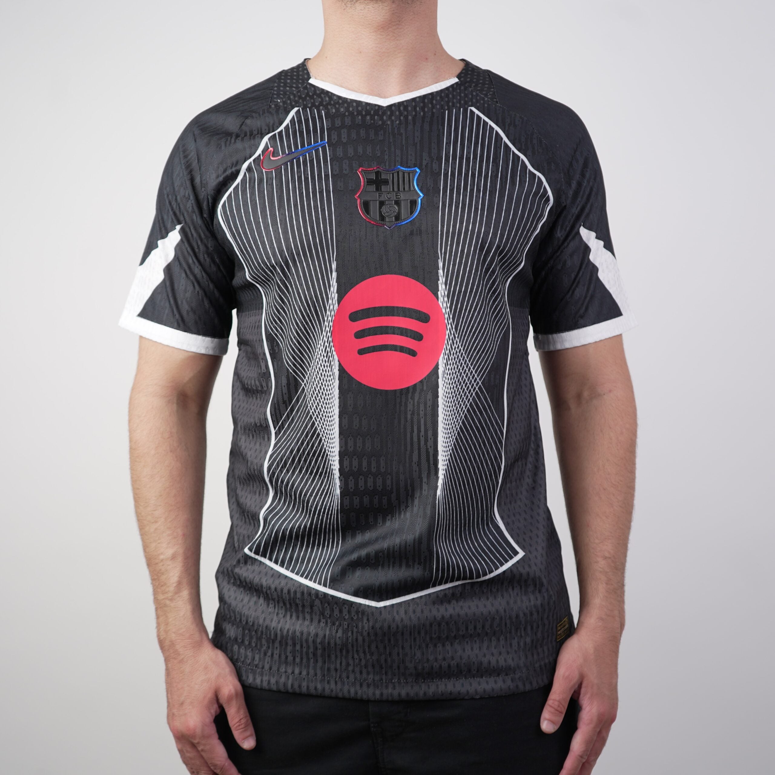 Maglia da calcio FC Barcelona 25/26 Black Darkness - Versione giocatore