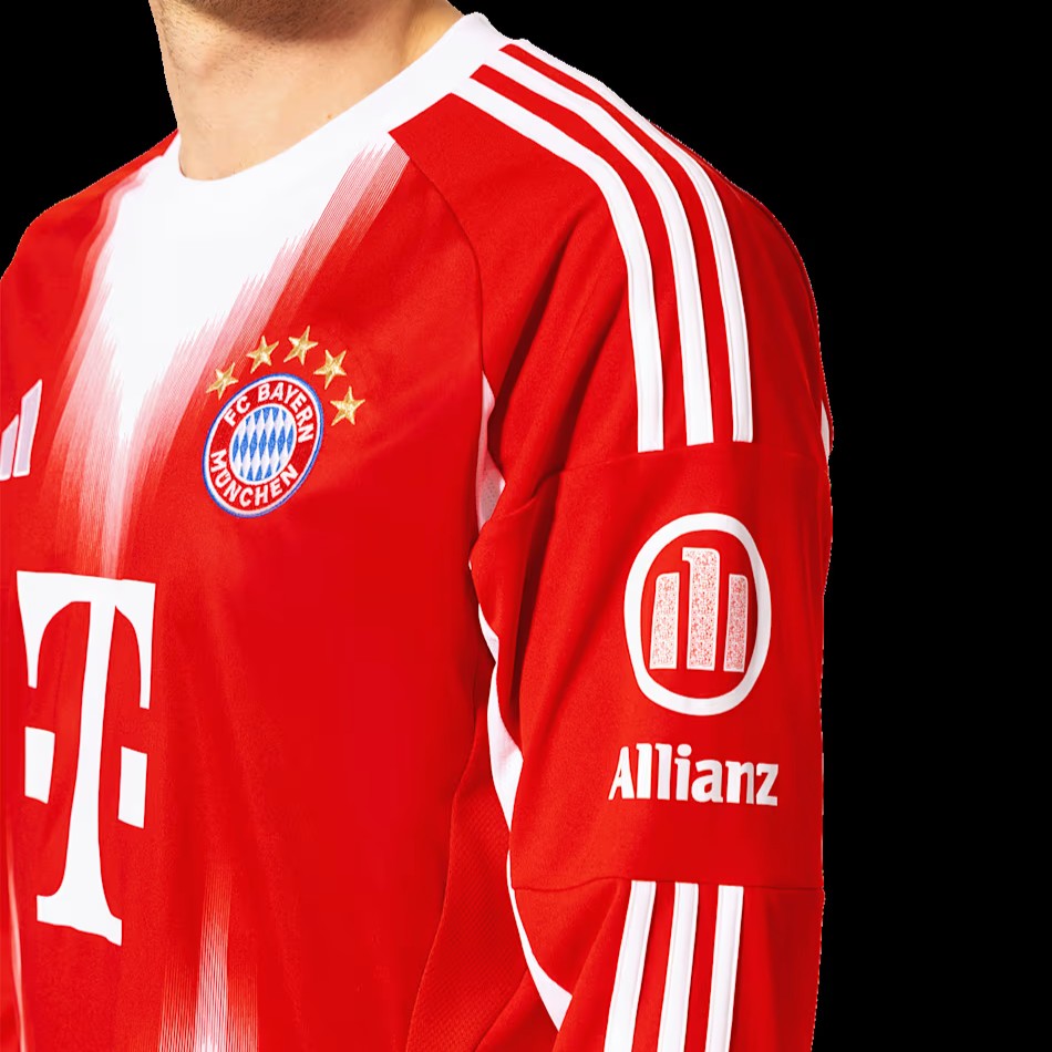 Bayern München 25/26 Home Jersey - Long Sleeve