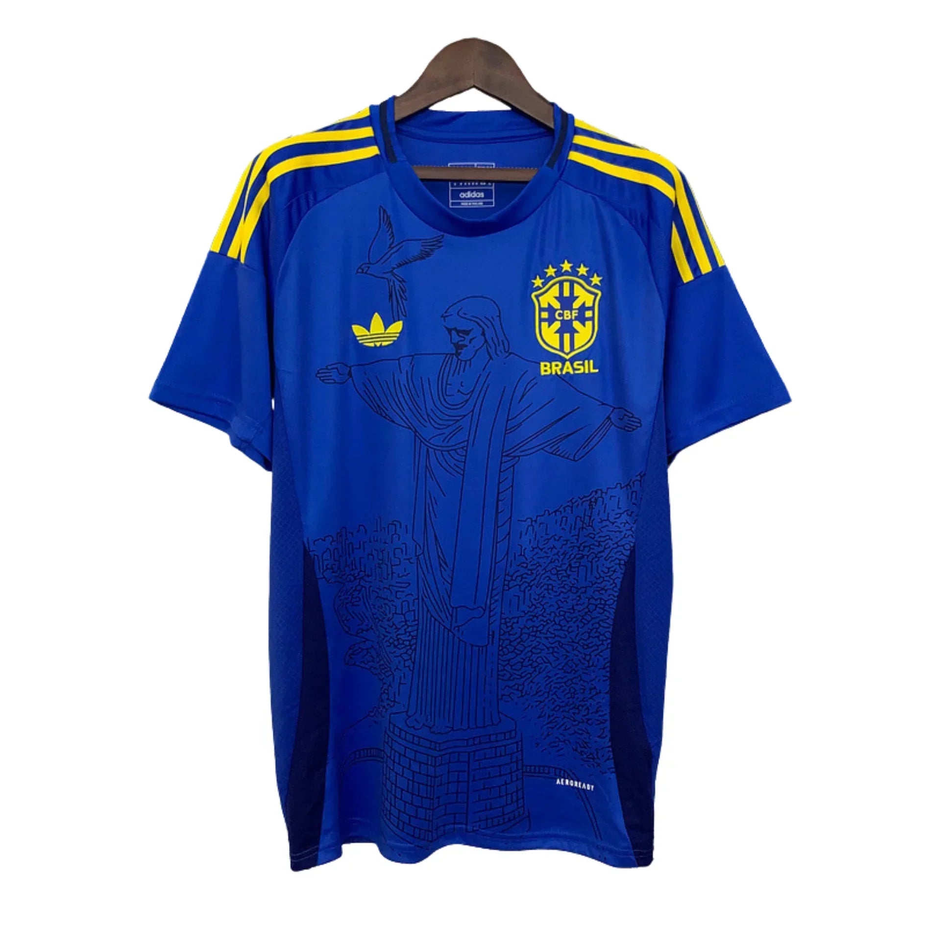 2025 Brazilië Jezus Blauwe Trui