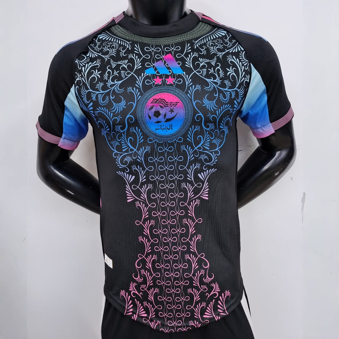 2024-2025 Algerije Concept Zwart Shirt