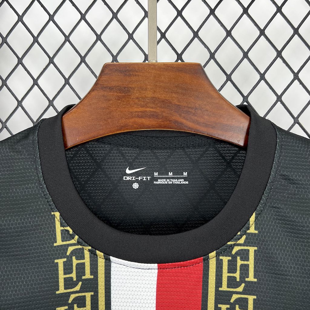 2025/2026 PSG Paris Saint Germain Zwart Concept Shirt