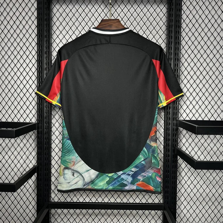 Germania 2024 Euro Retrò Nero Speciale Maglia
