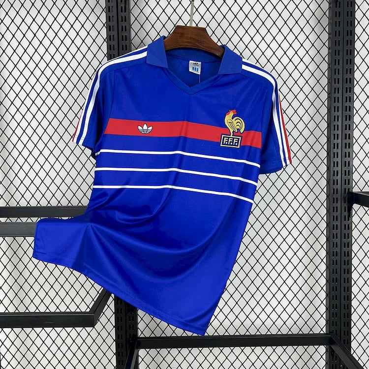 Maglia retrò casa Francia Euro 1984