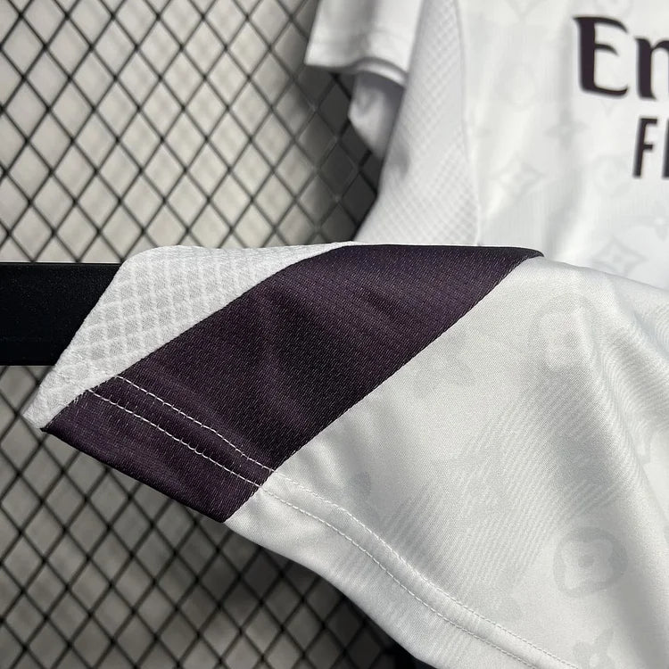 2024-2025 Real Madrid x Louis Vuitton Speciale Jersey - Wit