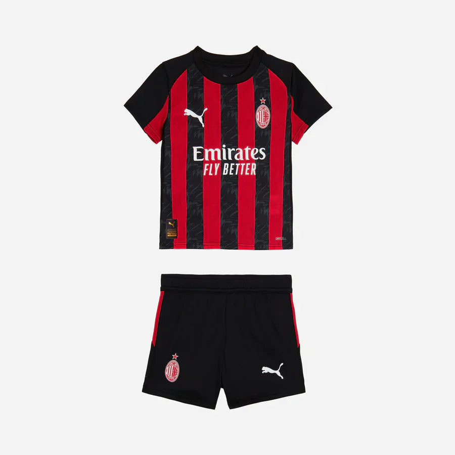 Maillot domicile AC Milan 25/26 pour enfant