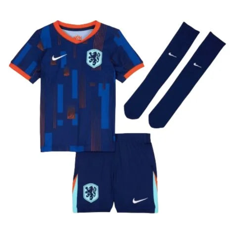 Maglia Mini Away Euro Bambini Paesi Bassi 2024