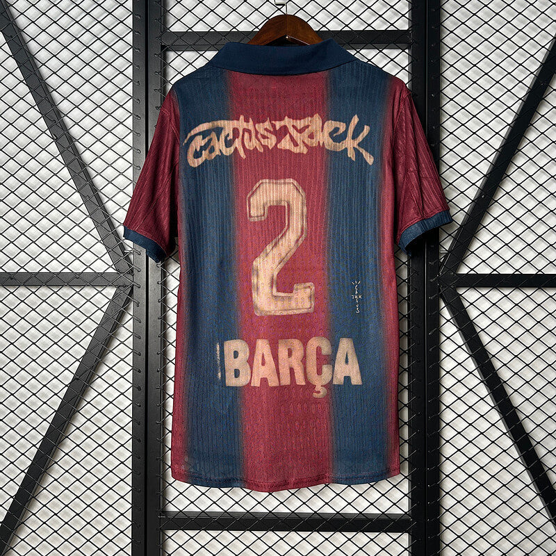 FC Barcelona Travis Skelett Fußballtrikot – Spielerversion